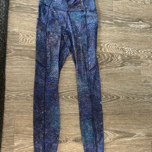 Blue and Purple fast and free lululemon leggings